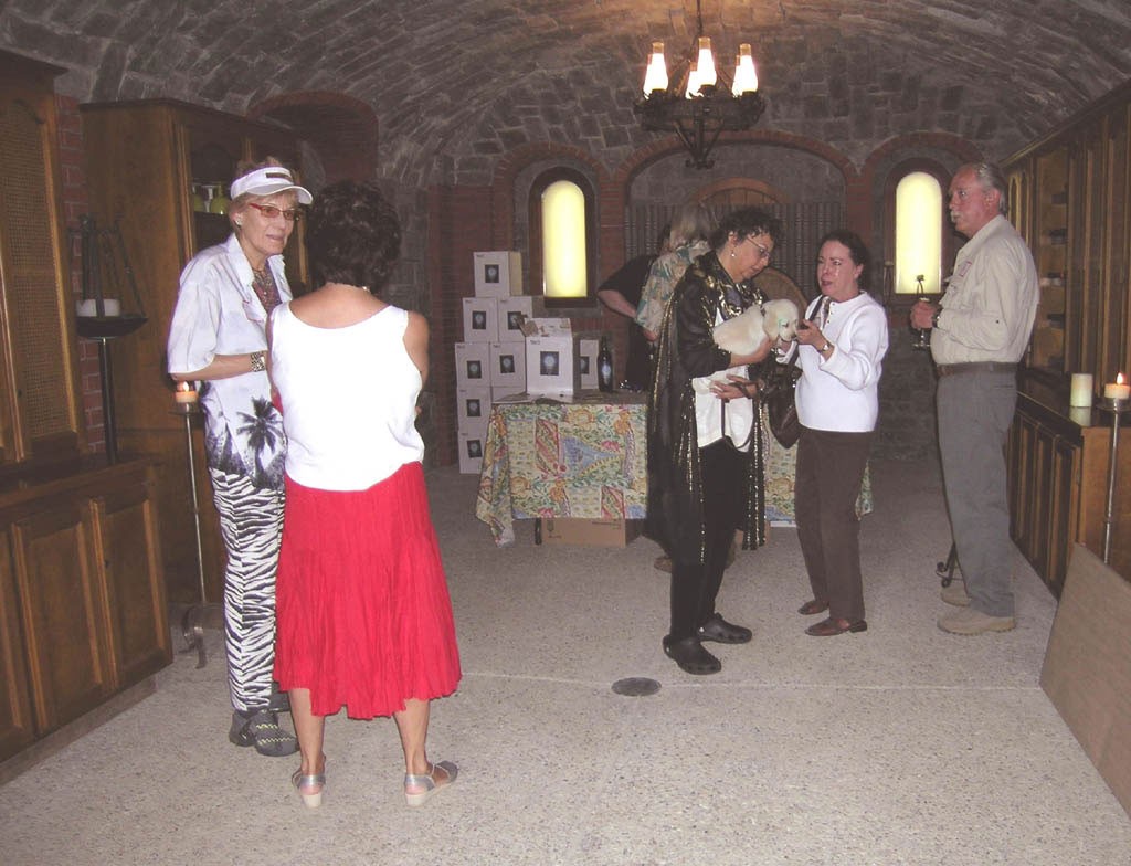 Planet Pluto celebration- pouring the wine!