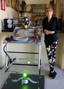 Nancy Worthington with The Visitors